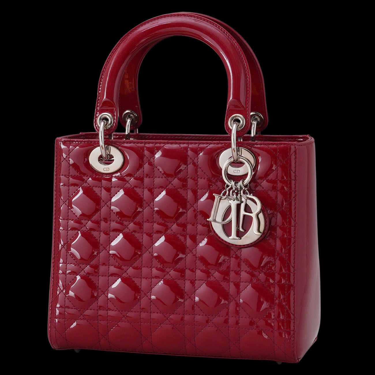 CHRISTIAN DIOR(USED)디올 페이던트 레이디디올 미듐